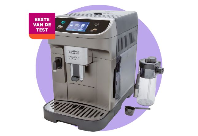 Automatische koffiemachine DELONGHI ECAM320.70.TB Magnifica Plus is Beste van de test bij Testaankoop in 2025
